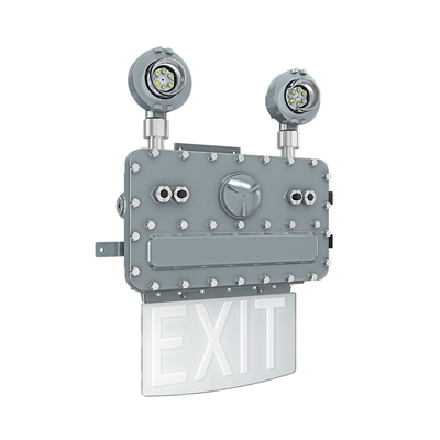 3-10w LED Exit Emergency Light Lampu Darurat Darurat Isi Ulang