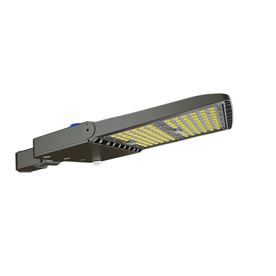 80W-300W LED Shoebox Light Fixture Tempat Parkir Luar Ruangan IP66