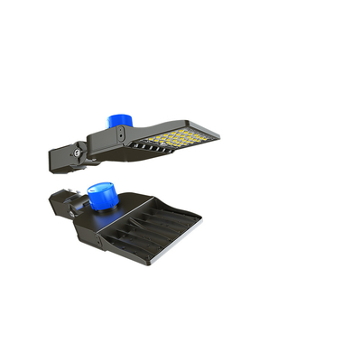 80W-300W LED Shoebox Light Fixture Tempat Parkir Luar Ruangan IP66