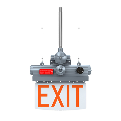 Double Side Wall Mounted Hanging Exit Light untuk industri makanan dan alkohol