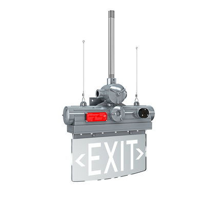 Double Side Wall Mounted Hanging Exit Light untuk industri makanan dan alkohol