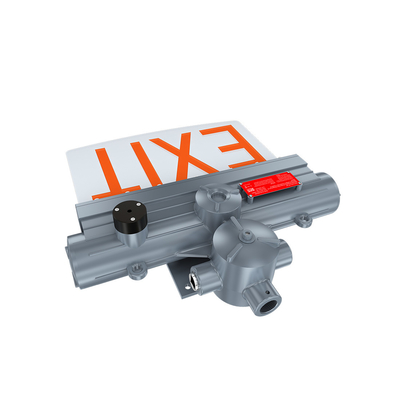 Double Side Wall Mounted Hanging Exit Light untuk industri makanan dan alkohol