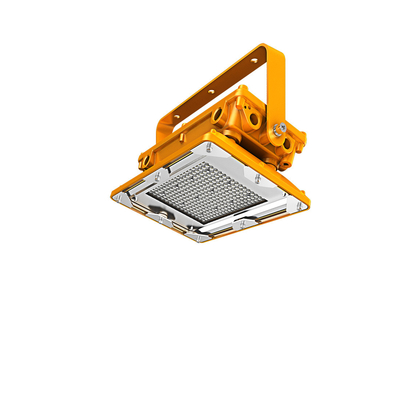 Lampu Ledakan Bukti ATEX Bersertifikat 100~480W Industri Kimia IP66 Led Explosion Proof Light Gas Station A5