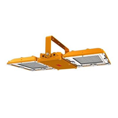 Lampu Ledakan Bukti ATEX Bersertifikat 100~480W Industri Kimia IP66 Led Explosion Proof Light Gas Station A5