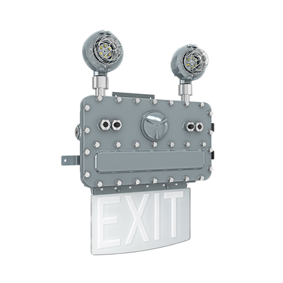 3-10w LED Exit Emergency Light Lampu Darurat Darurat Isi Ulang