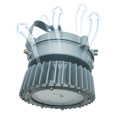 IP66 Explosion Proof LED High Bay Lights 20-200W SPBU Industri Kimia