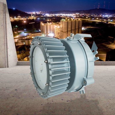 IP66 Explosion Proof LED High Bay Lights 20-200W SPBU Industri Kimia