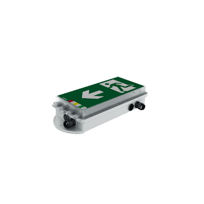 Tembaga Gratis Aluminium Explosion Proof Exit Emergency Lights 100-277V