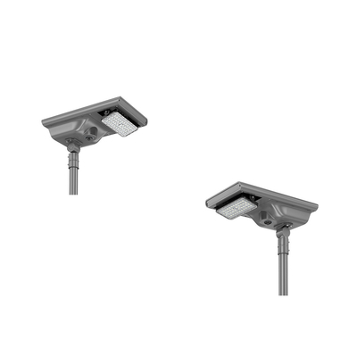 Terintegrasi 10W Sampai 60W Semua Dalam Satu Lampu Jalan Tenaga Surya Luar Ruangan Tahan Air