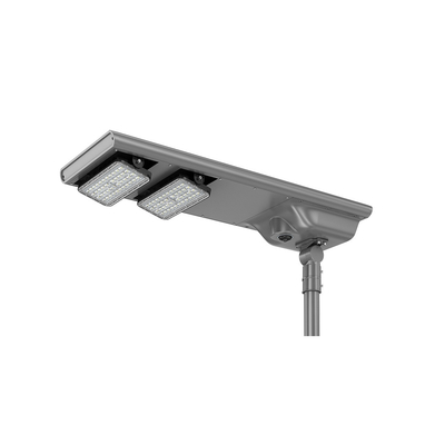 Terintegrasi 10W Sampai 60W Semua Dalam Satu Lampu Jalan Tenaga Surya Luar Ruangan Tahan Air