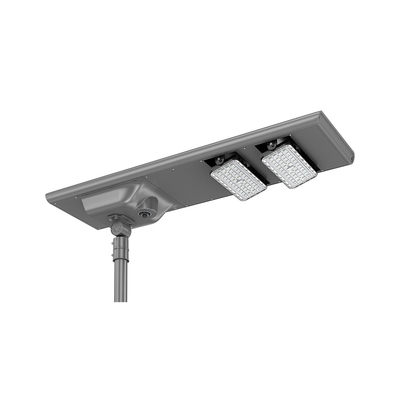 Terintegrasi 10W Sampai 60W Semua Dalam Satu Lampu Jalan Tenaga Surya Luar Ruangan Tahan Air