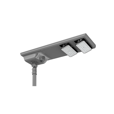 Terintegrasi 10W Sampai 60W Semua Dalam Satu Lampu Jalan Tenaga Surya Luar Ruangan Tahan Air