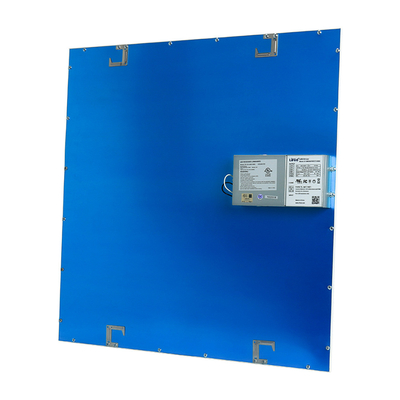 600x600 Panel Plafon LED Bingkai Tersembunyi Dipasang Untuk Rumah Sakit Atau Kantor
