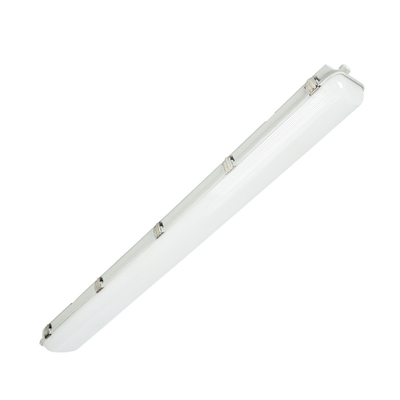 IP66 T5 T8 Komersial LED Vapor Tight Light 2700K Hingga 5700K